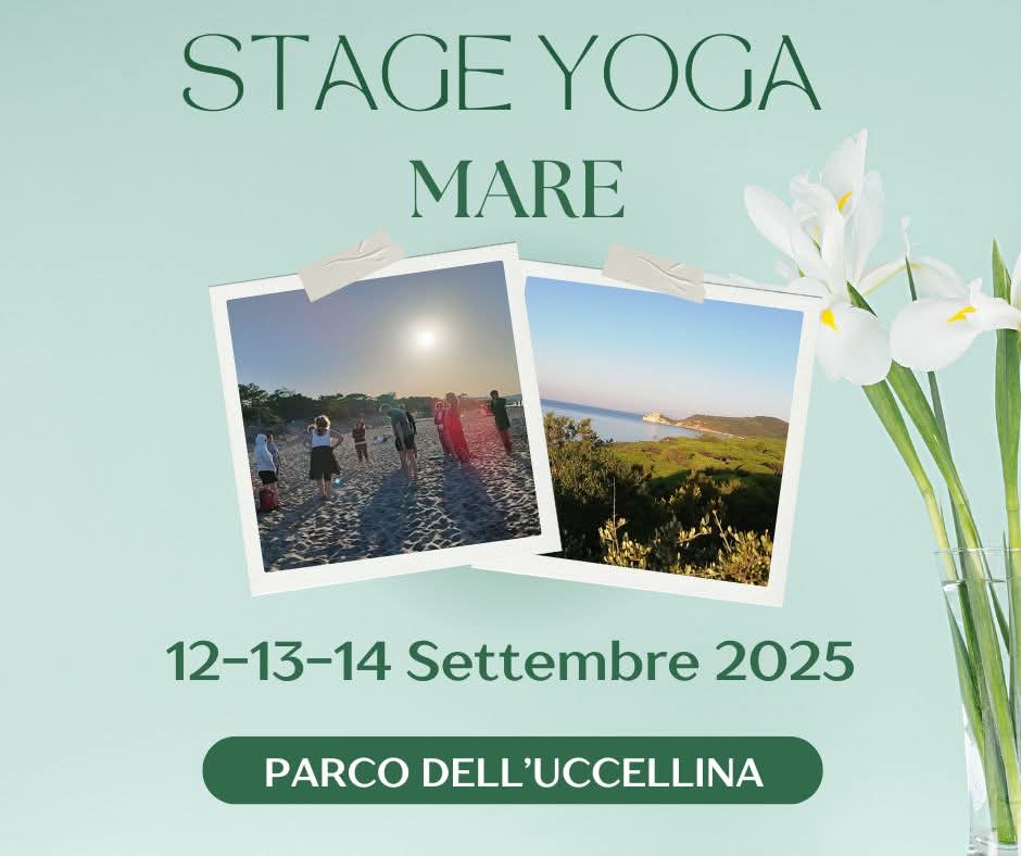 Locandina Stage Yoga e Mare, Parco dell'Uccellina